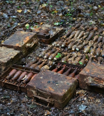 На Волині знайшли майже сотню боєприпасів часів Другої світової