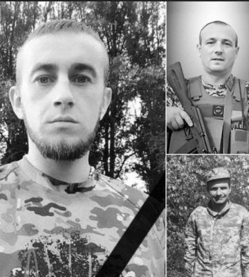 Володимир Попадик, Тарас Мерцало, Василь Демчук. Прощання з Героями