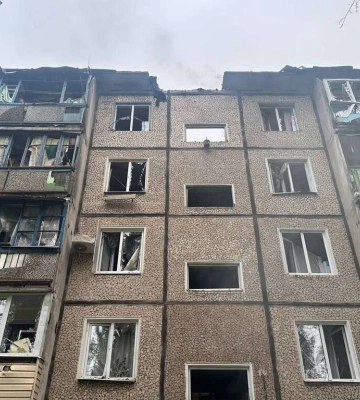 Вражеский БпЛА повредил пятиэтажку в Кривом Роге: что известно о пострадавших