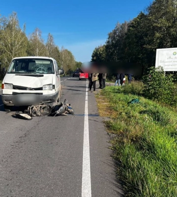 На Волині сталися дві аварії за участі мотоциклістів: 16-річний хлопець в реанімації