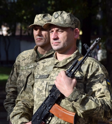 У Луцьку новобранці-прикордонники урочисто склали військову присягу