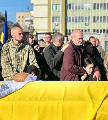 Сьогодні рівняни попрощалися з відважним Захисником
