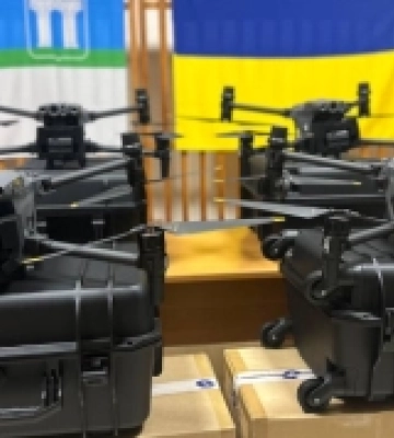У Рівному передали дрони для трьох військових підрозділів