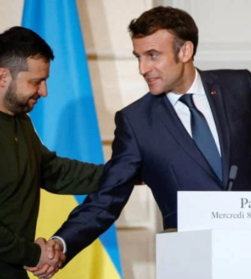 Зеленський у Франції обговорив спільне виробництво зброї і комплектування бригади Анни Київської