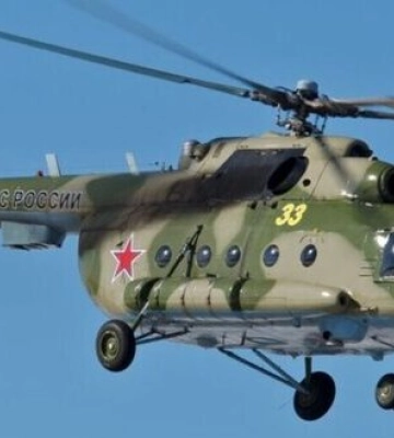 Українські військові збили російський вертоліт Мі-8 на Харківському напрямку, - Генштаб