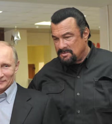 Стівен Сігал заявив, що готовий померти за Путіна