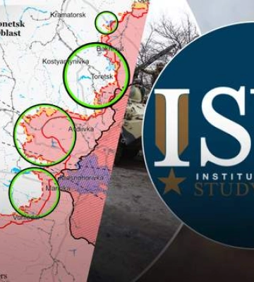 Російська армія продовжила наступати та просунулася на Донбасі: огляд фронтів від ISW
