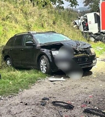 На Львівщині під час руху загорівся автомобіль (ФОТО)