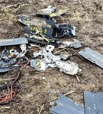 Під час повітряної тривоги полтавські нацгвардійці збили ворожий дрон