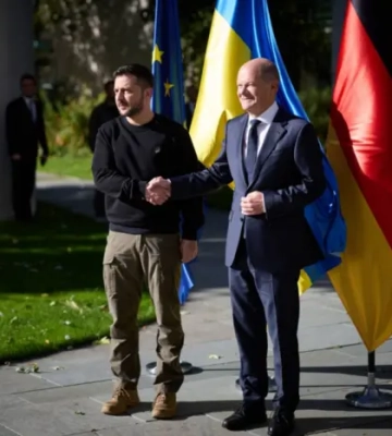 Зеленський про зустріч із Шольцом: Одна з найважливіших за час повномасштабної війни