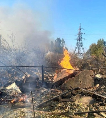 Ворог скинув КАБ на Куп&#039;янськ Харківської області, постраждали люди