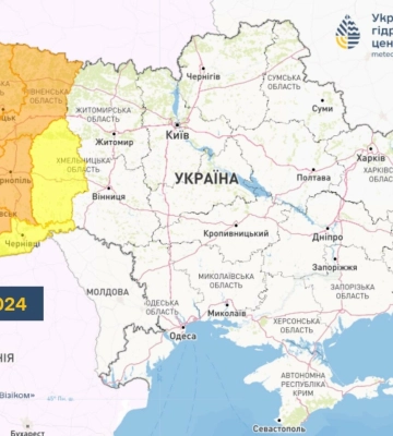 На Киев надвигается сильный дождь: синоптики объявили предупреждение