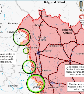 Лінія фронту без змін – ISW не підтверджує просування військ РФ на Харківщині