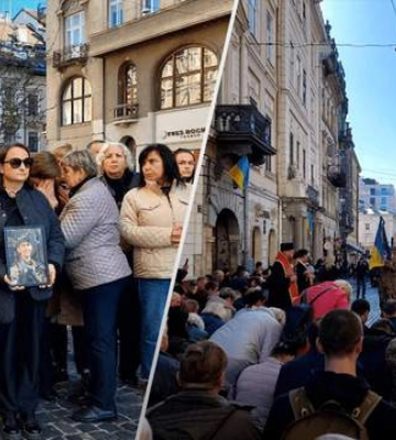 В Гарнизонном храме Львова прощаются с зятем Фарион Василием Особой