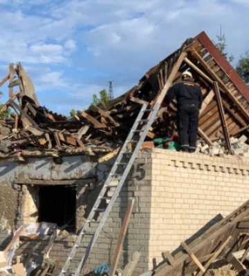 У Запоріжжі через нічну атаку пошкоджені 35 приватних будинків