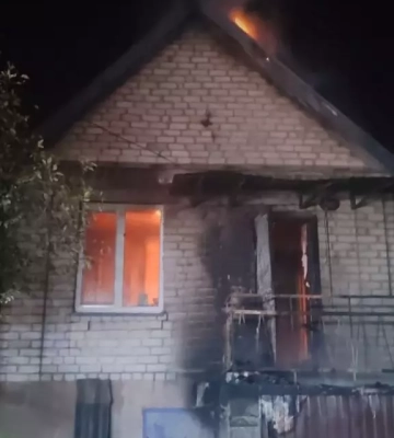 На Житомирщині внаслідок пожежі у дачному будинку трагічно загинула людина, - ДСНС