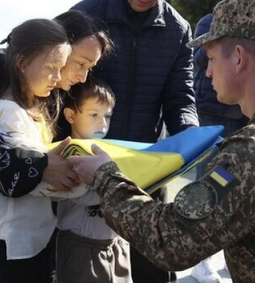 Із загиблими українськими військовими Василем Особою та Михайлом Єзерським попрощалися у Львові. ФОТОрепортаж