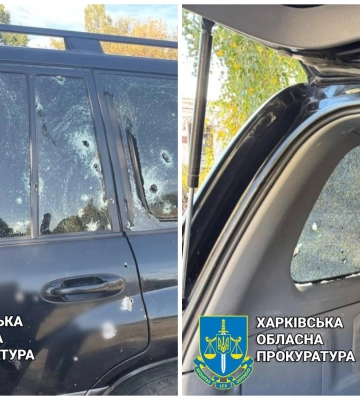 Россияне атаковали FPV-дроном гражданское авто в Купянске: двое пострадавших