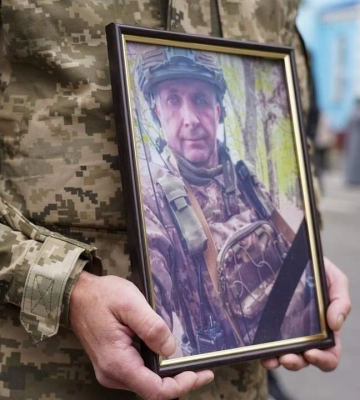 В Охтирці попрощалися із захисником Димитрієм Воронежським
