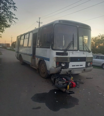 Внаслідок ДТП на Миколаївщині автобус «зажував» мопед - поліція шукає свідків ДТП