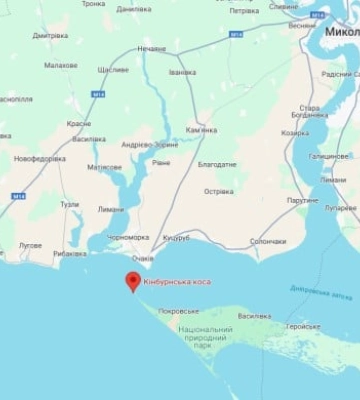 Оккупанты усиливают свое присутствие на Кинбурнской косе. Они могут планировать штурм, - Силы обороны юга
