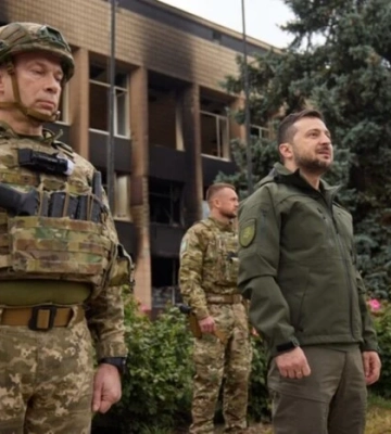 Зеленський: Росія намагалася відбити Курську область