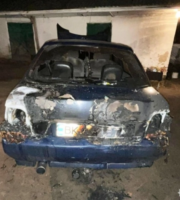 Поліцейські затримали жителя Рівненського району за підпал автомобіля 