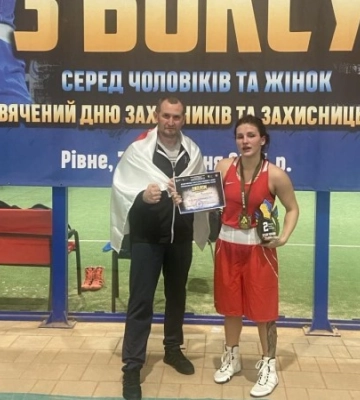 Сумчанка взяла “срібло” на Кубку України з боксу