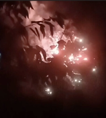 В одному з районів Запоріжжя невідомі запускали феєрверки - подробиці