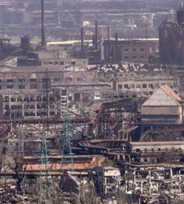 Форпост Маріуполя: в міськраді показали, як зараз виглядає "Азовсталь"