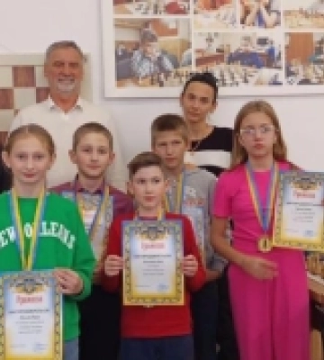 У Мукачеві визначили призерів чемпіонату з шахів серед дітей