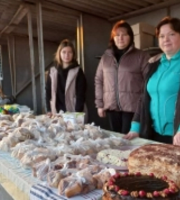 На благодійному ярмарку в Горохові зібрали понад 12 тисяч гривень
