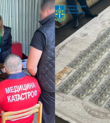 На Хмельниччині вилучили майже 8 мільйонів гривень у двох медиків, які допомагали отримати «липову» інвалідність, — ОГП
