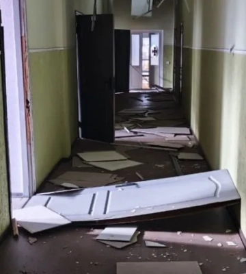 Внаслідок обстрілу Краматорська пошкоджено пожежно-рятувальну частину - ДСНС