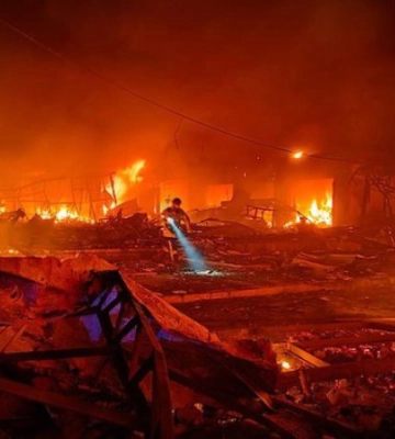 В Николаеве раздались взрывы во время воздушной тревоги, есть жертва и более 10 раненых