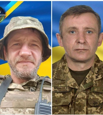 На Рівненщині в останню дорогу провели двох воїнів