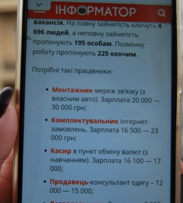 Швачка, слюсар, офіціант, водій: актуальні вакансії в Івано-Франківську 15 жовтня