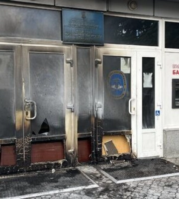 У Полтаві вночі підпалили міську податкову
