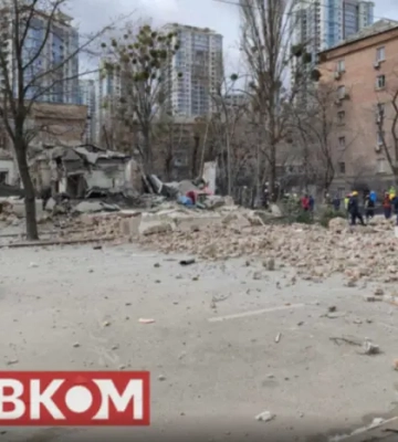 Обстріл академії Бойчука: під завалами досі перебуває сотня творів мистецтв
