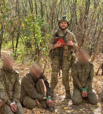 Воїни 3 ОШБр взяли у полон групу окупантів на Харківщині. ФОТО