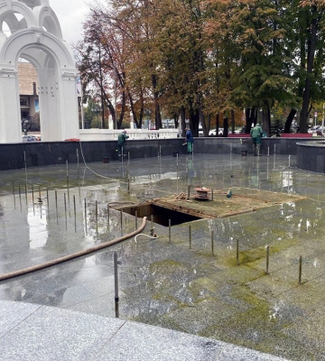 Сезон фонтанів у Харкові закритий 
