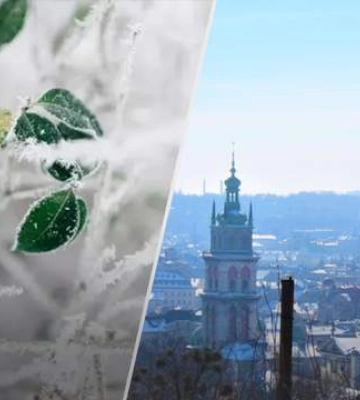 На Львівщину сунуть заморозки: температура опуститься до -5 градусів