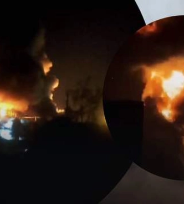 В Ірані спалахнула масштабна пожежа на нафтопереробному заводі: відео з місця події