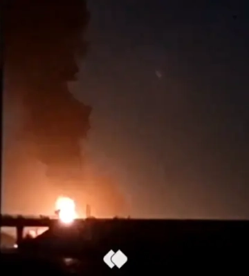 На одному з НПЗ Ірану спалахнула масштабна пожежа