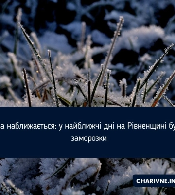 Волинян попереджають про сильні заморозки. Прогноз погоди на тиждень
