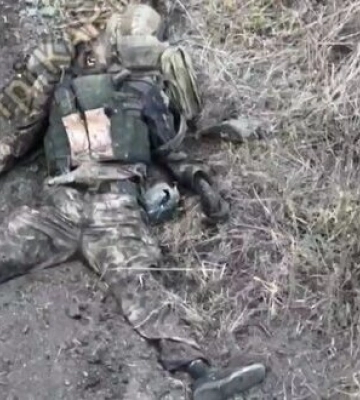 Півтора десятка ліквідованих окупантів валяються на стежці поблизу Липців на Харківщині. ВIДЕО 18+