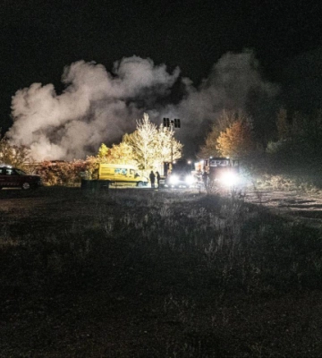 Росіяни вдарили по промисловому об&#039;єкту на Тернопільщині, спалахнула пожежа