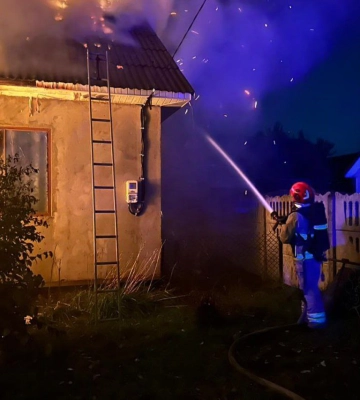 У Костополі горів будинок