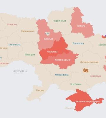 Сили ППО збили 51 з 136 дронів, які Росія запустила вночі по Україні