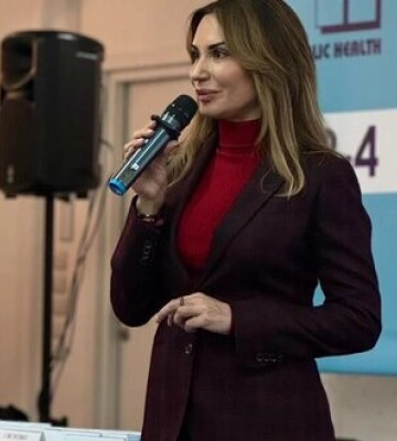 Екснардепка Сисоєнко, яку затримувало СБУ за продаж фіктивних довідок ухилянтам, взяла участь в конфенернції присвяченій реабілітації під час війни